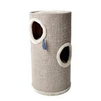 Krabton Duvo Tower Lichtgrijs – Krabmeubel voor Katten me., Dieren en Toebehoren, Katten-accessoires, Verzenden, Nieuw