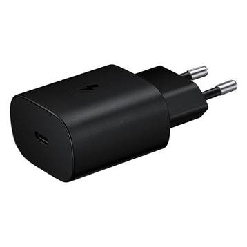 USB C snellader | Samsung (1x USB C, 15W, Zwart), Verzenden, Nieuw