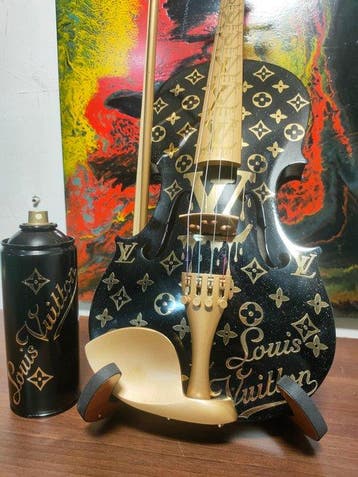 fp pop art - Louis vuitton Violon et Capsule Black Édition
