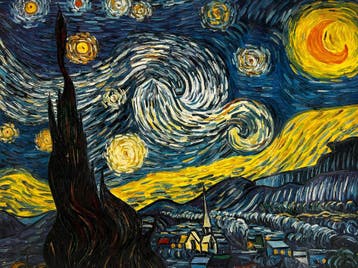 De Sterrennacht – Handgeschilderd Van Gogh, Ophalen of Verzenden, Nieuw