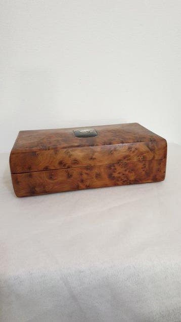 Zonder minimumprijs - Sigarendoos - Hout, Fineer - Luxe, Nieuw