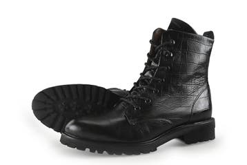 Piedi Nudi Veterboots in maat 41 Zwart, Kleding | Dames, Schoenen, Verzenden, Zwart, Overige typen, Zo goed als nieuw