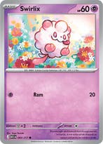 Swirlix 093/217 Ascended Heroes, Ophalen of Verzenden, Nieuw, Losse kaart, Foil
