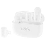 Boya MINI-13 Ultra-Mini Wireless Microphone 2TX + 2RX - Wit, Ophalen of Verzenden, Nieuw, Overige typen