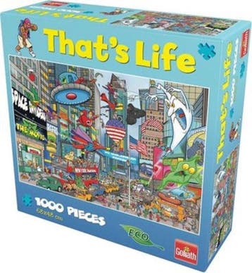 That's Life Puzzel - New York - Puzzel 1000 stukjes, Verzenden, Nieuw
