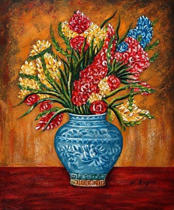 W. Angus (XX) - Floral Still Life