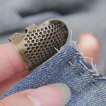Verstelbare Vingerbescherming Naaldkapje voor Handwerk & Bor, Verzenden, Nieuw