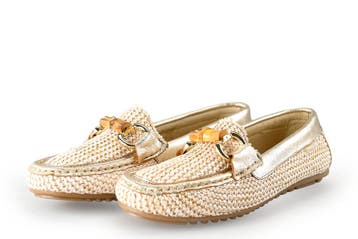 River Woods Instappers in maat 40 Beige, Kleding | Dames, Verzenden, River Woods, Zo goed als nieuw, Instappers