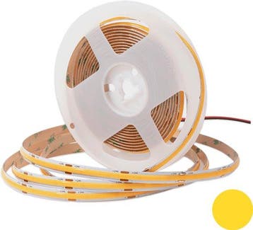 COB LEDSTRIP | 24V | IP20 | 5M | 10W/M | 3000K, Nieuw