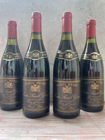 1988 Raoul Henri Tête de Cuvée - Nuits St. Georges - 4, Nieuw