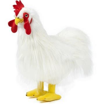 Knuffel haan - pluche - 35 cm - boerderijdier - knuffeldier, Verzenden, Nieuw