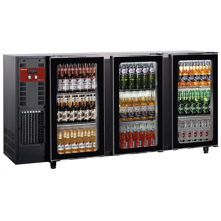 Flessenkoeler 3 glazen deuren, 579 liter, Zakelijke goederen, Horeca | Keukenapparatuur, Koelen en Vriezen, Verzenden