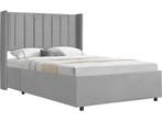 Juskys Savona - Gestoffeerd bed - 200 x 140 cm - Lichtgrijs, Verzenden, Nieuw