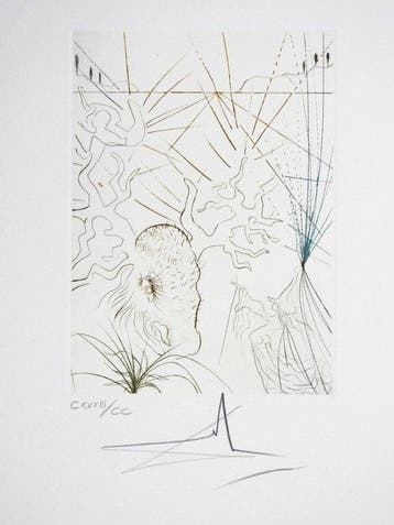 Salvador Dali (1904-1989) - The Merry Wives Of Windsor