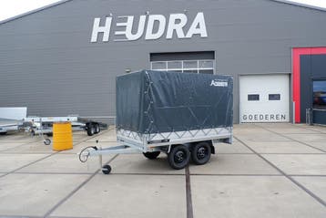 Anssems PLTT Pro 750kg 251x150x150cm plateauwagen met huif, Nieuw