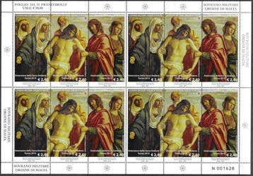 Orde van Malta 2015 - 29 pamfletten van de Soevereine Orde, Gestempeld