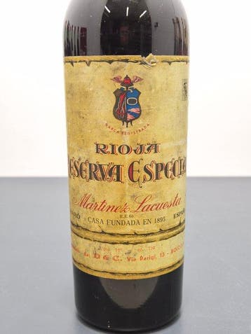 1922 Martinez Lacuesta - Rioja Reserva Especial - 1 Fles, Nieuw