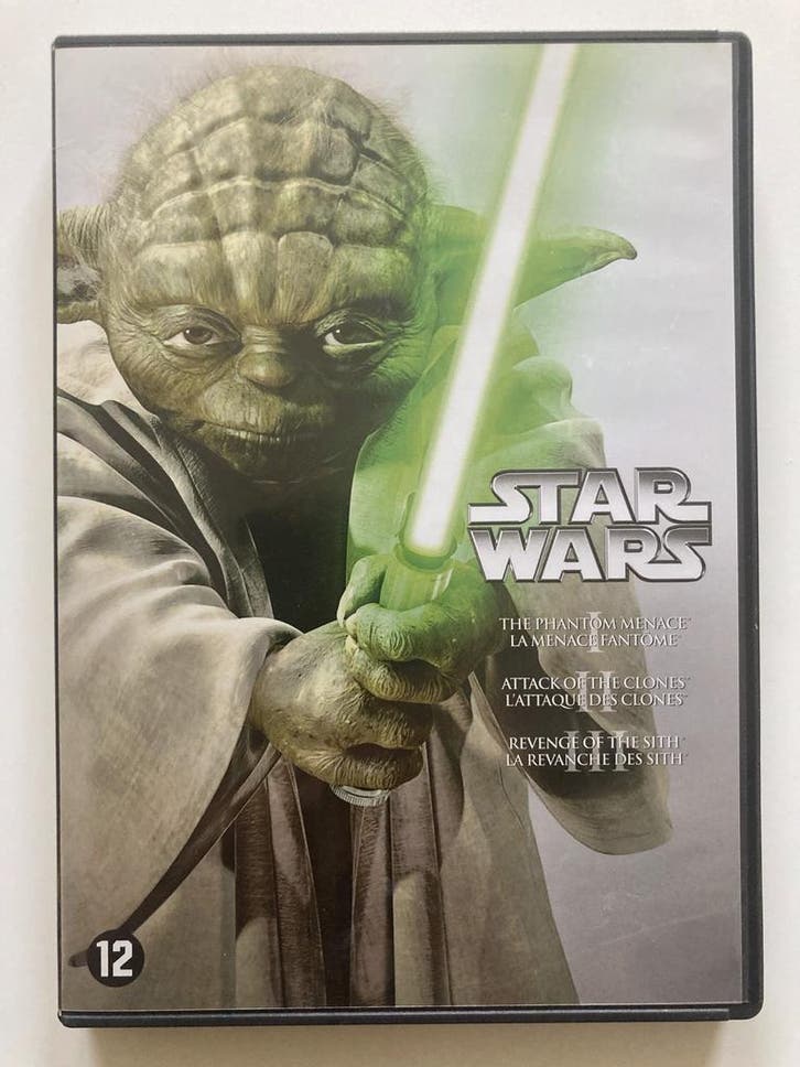 STAR WARS THE PHANTOM MENACE / ATTACK OF THE CLONES /, Cd's en Dvd's, Dvd's | Overige Dvd's, Gebruikt, Verzenden