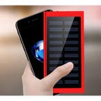 Externe 30.000mAh Solar Charger Powerbank Zonnepaneel, Telecommunicatie, Powerbanks, Verzenden, Nieuw, Stuff Certified®