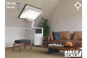 FDBW SK01 - Airco Raamafdichtingskit - 114 x 70 cm -, Verzenden, Nieuw