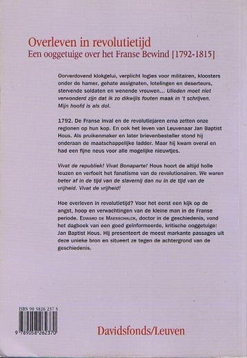 Overleven in revolutietijd 9789058262370 Edward Maesschalck, Verzenden, Zo goed als nieuw, Edward Maesschalck