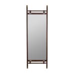 *WOONWINKEL* Dutchbone Riva Vintage Leun Spiegel Donker Hout, Verzenden, Nieuw