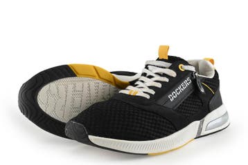 Dockers By Gerli Sneakers in maat 44 Zwart, Verzenden, Dockers By Gerli, Zwart, Sneakers of Gympen