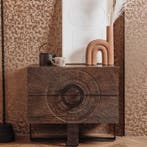 *WOONWINKEL* Tower Living Padua Unieke Ladenkast Mangohout, Verzenden, Nieuw