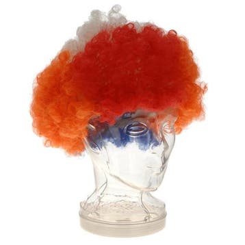 Feestpruik Holland (Rood, Wit, Blauw, Oranje), Verzenden, Nieuw