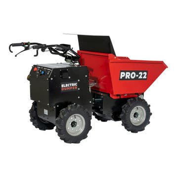 PRO-22 D300E-K Accu Mini Dumper / Kruiwagen (4WD), Tuin en Terras, Nieuw