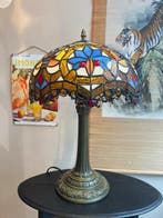 Buffet tafellamp - Glas-in-lood