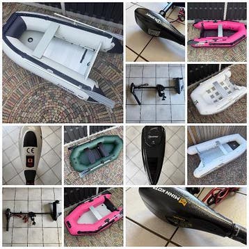 Dragon Marine ZAR AquaParx Talamex Kolibri Minn Kota v.a 110, Watersport en Boten, Ophalen, Zo goed als nieuw, Airdeck, Lodestar