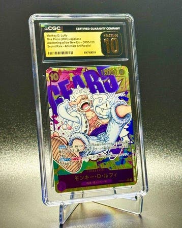 Bandai - 1 Graded card - One Piece - Monkey D. Luffy, Nieuw