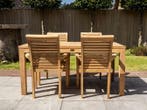 4 persoons teak tuinset | Duurzaam en snel geleverd!, Tuin en Terras, 4 zitplaatsen, Teakhout, Nieuw, Ophalen of Verzenden