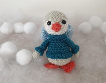 Haakpakket byClaire Pinguin Klaas, Hobby en Vrije tijd, Breien en Haken, Ophalen of Verzenden, Nieuw, Breien of Haken, Wol of Garen