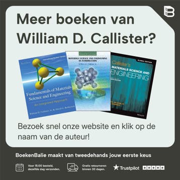 Materials Science and Engineering - William D. Callister, Verzenden, Gelezen, William D. Callister
