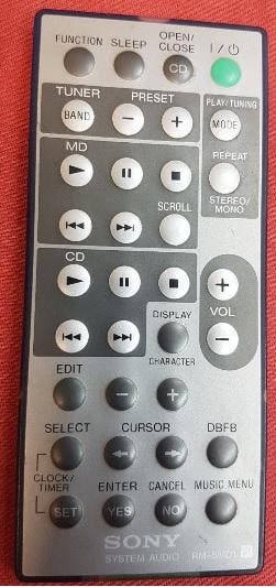 Afstandsbediening Sony rm-smd1, Ophalen of Verzenden, Nieuw, Origineel