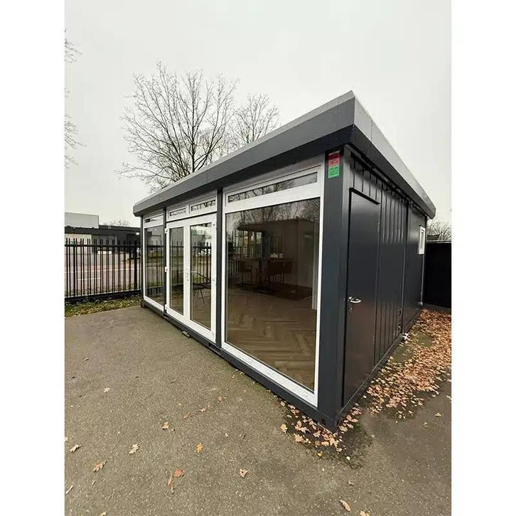 Wooncontainer 6x5,43m met keuken en sanitair, Zakelijke goederen, Machines en Bouw | Keten en Containers