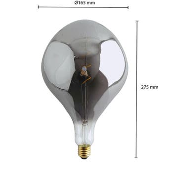 LED FILAMENT E27 ET SMOKE, Ophalen of Verzenden, Nieuw