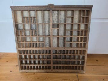Drukblokken - Denemarken - letterbak