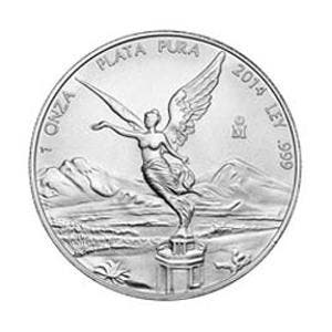Mexican Libertad 1 oz 2014 (429.200 oplage), Verzenden, Zuid-Amerika, Losse munt, Zilver