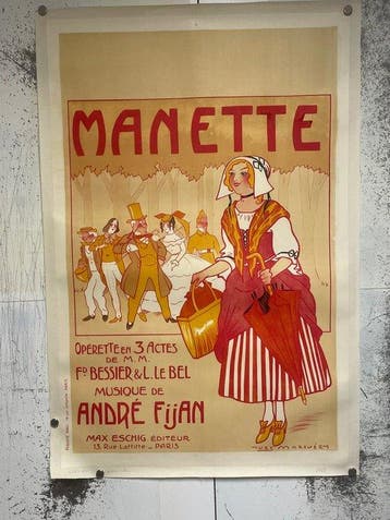 yves Marevéry - Manette - Jaren 1920