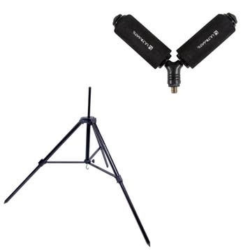 Ultimate Adjustable Tripod With EVA V-Roller Rest 3, Verzenden, Nieuw