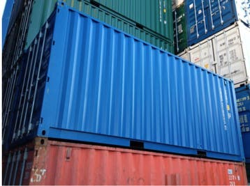 METAALCOATING Blauw - 20 liter - Containercoating, Blauw, Nieuw, Ophalen of Verzenden, Verf