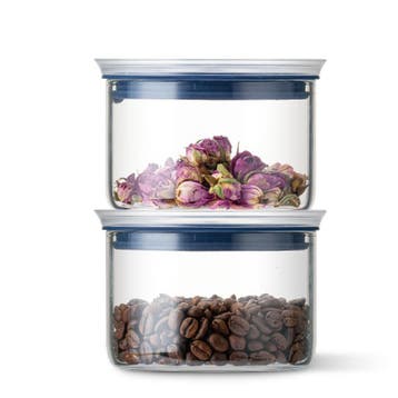 Vacuüm Vershoudbakje 2x 400ml Glas - Vacumeermachine, Verzenden, Nieuw