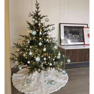 Ruhhy Kerstboommat 120 cm - Sfeervolle Basis voor Je Kers..., Diversen, Kerst, Ophalen of Verzenden, Nieuw