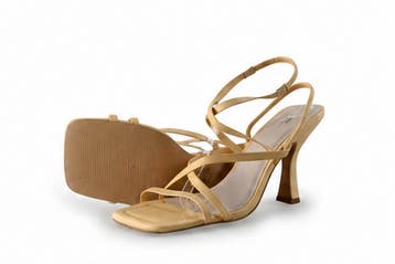 Sacha Sandalen in maat 39 Geel, Verzenden, Geel, Sandalen of Muiltjes, Zo goed als nieuw