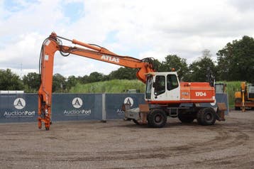 Veiling: Wielgraafmachine Atlas 1704 Diesel 139kW 1997, Ophalen, Graafmachine