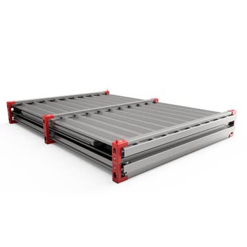 Zelfbouwcontainer materiaalcontainer schuur
