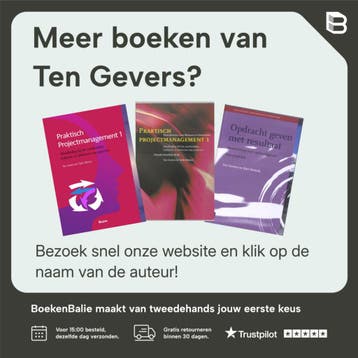 Being the project sponsor - Ten Gevers 9789491490026, Verzenden, Zo goed als nieuw, Ten Gevers